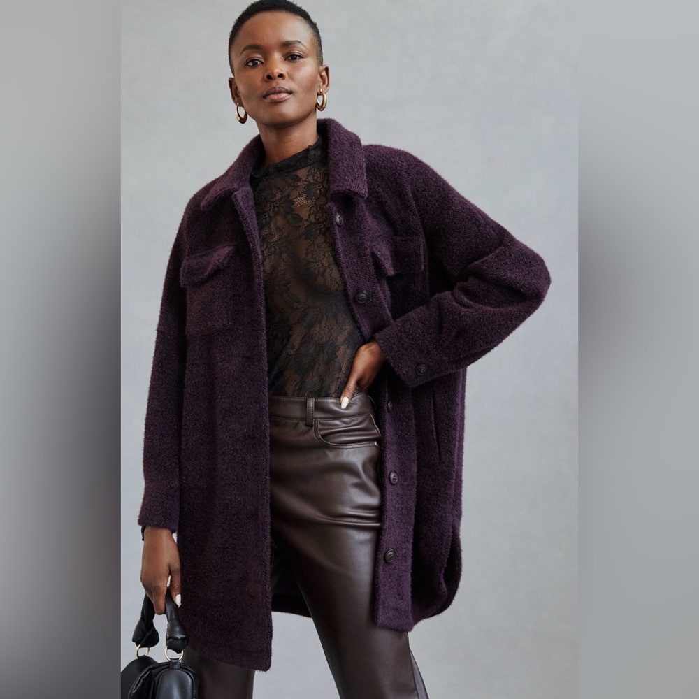 Greylin Deep Purple Teddy Jacket